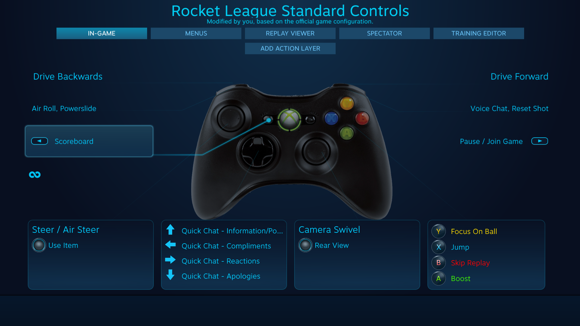 rocket league for mac xbox controller